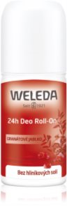 Weleda Pomegranate Desodorizante Roll-On sem alumínio 24 h 50 ml