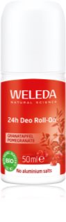 Weleda Pomegranate desodorante roll-on sin sales de aluminio 24h 50 ml