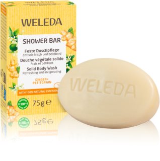 Weleda Shower Bar Ginger sabonete sólido com gengibre 75 g