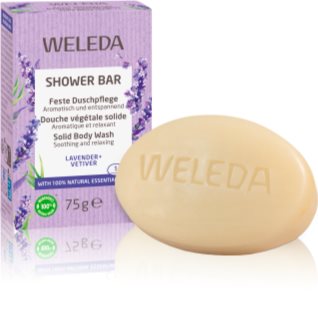 Weleda Shower Bar Lavender jabón sólido con lavanda 75 g