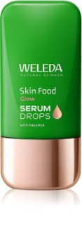 Weleda Serum Drops Skin Food Glow Sära andev seerum ühtlase nahatooni jaoks 30 ml