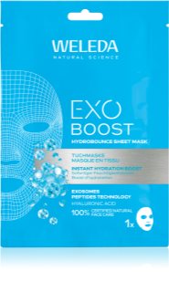 Weleda Exo Boost mascheraviso idratante in tessuto 20 ml