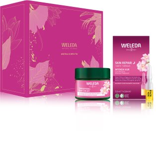 Weleda Wild Rose & White Tea confezione regalo per una pelle luminosa e liscia