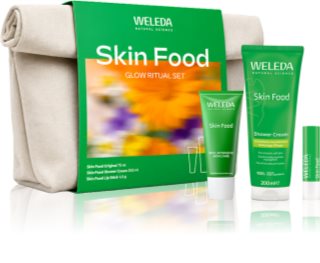 Weleda Skin Food Glow Ritual Presentförpackning för lyster och återfuktning