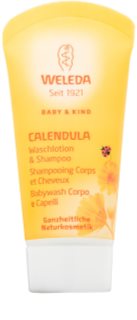 Weleda Baby and Child Shampoo und Duschgel für Kinder Ringelblume 20 ml