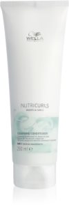 Wella Professionals Nutricurls Waves & Curls après-shampoing nettoyant pour cheveux bouclés et frisés 250 ml