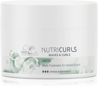 Wella Professionals Nutricurls Waves & Curls glättende Maske für welliges und lockiges Haar