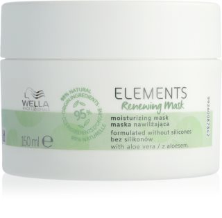 Wella Professionals Elements Renewing atkuriamoji kaukė plaukų blizgesiui ir švelnumui užtikrinti