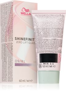 Wella Professionals Shinefinity Zero Lift Glaze demi-permanent hårfärg