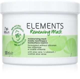 Wella Professionals Elements Renewing mascarilla reparación para dar brillo y suavidad al cabello