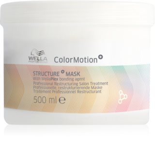 Wella Professionals ColorMotion+ mască cu efecte de reînnoire și de întinerire pentru par deteriorat si vopsit 500 ml