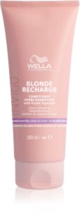 Wella Professionals Invigo Blonde Recharge après-shampoing violet anti-jaunissement 200 ml