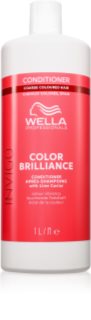 Wella Professionals Invigo Color Brilliance balzam za goste, grobe in kodraste lase za barvane lase
