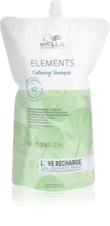Wella Professionals Elements Calming hidratáló és nyugtató sampon érzékeny fejbőrre