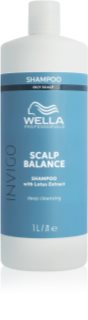 Wella Professionals Invigo Scalp Balance Djupt rengörande schampo för fet hårbotten