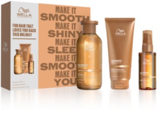 Wella Professionals Ultimate Smooth zestaw upominkowy do nabłyszczania i zmiękczania włosów