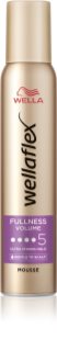 Wella Wellaflex Fullness Volume Schaumfestiger mit extra starker Fixierung für feines Haar 200 ml