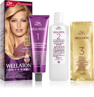 Wella Wellaton Intense trajna boja za kosu s arganovim uljem nijansa 10/0 Lightest Blonde 1 kom