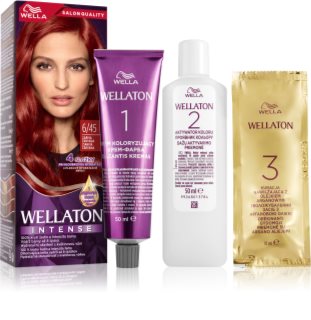 Wella Wellaton Intense tartós hajfesték Argán olajjal árnyalat 6/45 Red Passion 1 db