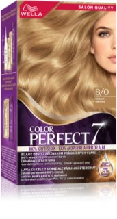 Wella Color Perfect culoare par culoare 8/0 Light Blonde 1 buc