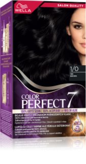 Wella Color Perfect tinta per capelli colore 1/0 Infinite Black 1 pz