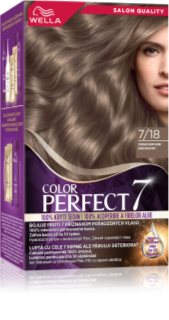 Wella Color Perfect hair colour shade 7/18 Cool Pearl Med Blonde 1 pc