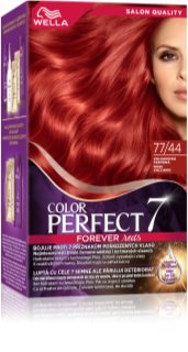 Wella Color Perfect hajfesték árnyalat 77/44 Volcano Red 1 db
