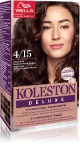 Wella Koleston Deluxe barva za lase brez amoniaka odtenek 4/15 Dark Ash Mahogany 100 ml