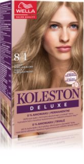Wella Koleston Deluxe barva za lase brez amoniaka odtenek 8/1 Light Ash Blonde 100 ml