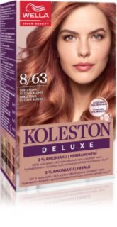 Wella Koleston Deluxe barva na vlasy bez amoniaku odstín 8/63 Light Rose Gold 100 ml