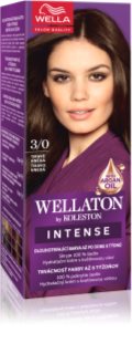 Wella Wellaton Intense permanentna barva za lase z arganovim oljem odtenek 3/0 Dark Brown 1 kos
