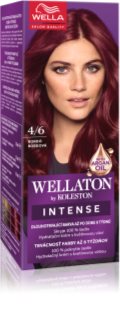 Wella Wellaton Intense permanentna barva za lase z arganovim oljem odtenek 4/6 Burgundi 1 kos