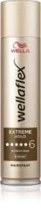 Wella Wellaflex Extreme Hold Ekstrastærk fikserende hårspray For naturlig fiksering 250 ml