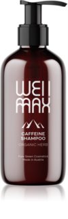 WellMax Caffeine Shampoo σαμπουάν για αδύναμα μαλλιά που είναι επιρρεπή σε τριχόπτωση 250 μλ