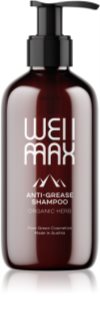 WellMax Šampon pro mastné vlasy bylinný šampon 250 ml