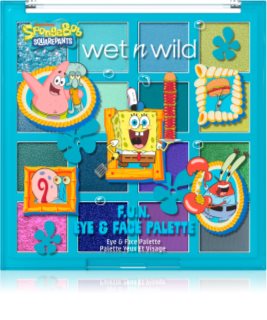 Wet n Wild SpongeBob SquarePants F.U.N. Eye & Face Palette Acu ēnu palete 15 g