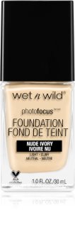 Wet n Wild PhotoFocus fond de teint fluide matifiant teinte Nude Ivory 30 ml