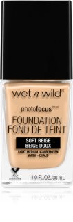 Wet n Wild PhotoFocus fond de teint fluide matifiant teinte Soft Beige 30 ml