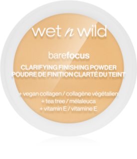Wet n Wild BareFocus Clarifying Finishing Powder mattító púder árnyalat Light/Medium 6 g