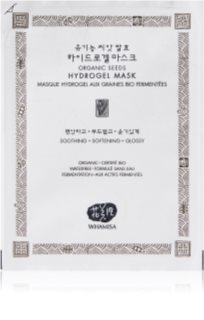 WHAMISA Organic Seeds Hydrogel Facial Mask intenzívna hydrogélová maska pre výživu a hydratáciu 33 g