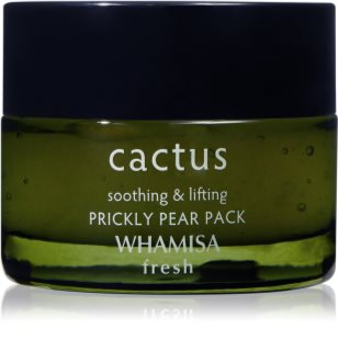 WHAMISA Cactus Prickly Pear Pack kosteuttava geelinaamio ihon tehokkaaseen elpymiseen ja kiinteytykseen