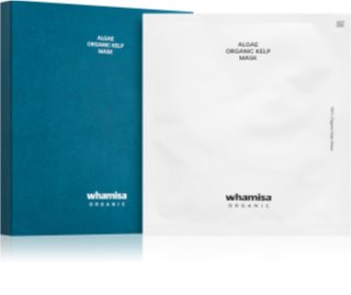 WHAMISA Algae Organic Kelp Mask mélyen regeneráló maszk tengeri moszattal 5 db