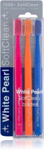 White Pearl 7600+ SoftClean zubné kefky soft 3 ks