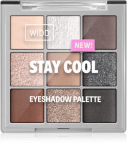 Wibo Stay Cool Eyeshadow Palette Παλέτα σκιών για τα μάτια 5 γρ