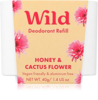 Wild Honey & Cactus Flower pieštukinis dezodorantas užpildas 40 g