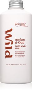 Wild Amber & Oud Refill sprchový gél náhradná náplň 300 ml