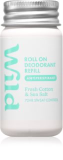 Wild Fresh Cotton & Sea Salt Refill Antitranspirant-Deoroller Ersatzfüllung 50 ml