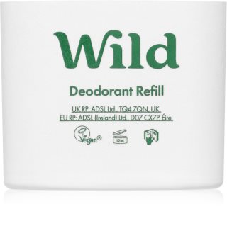 Wild Fresh Cotton & Sea Salt trdi deodorant nadomestno polnilo 40 g