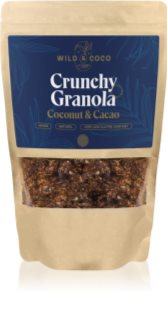 WILD & COCO Crunchy Granola Coconut & Cacao Granola glutenfrei 250 g