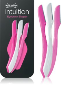 Wilkinson Sword Intuition Eyebrow Shaper Razor for eyebrows 3 pc